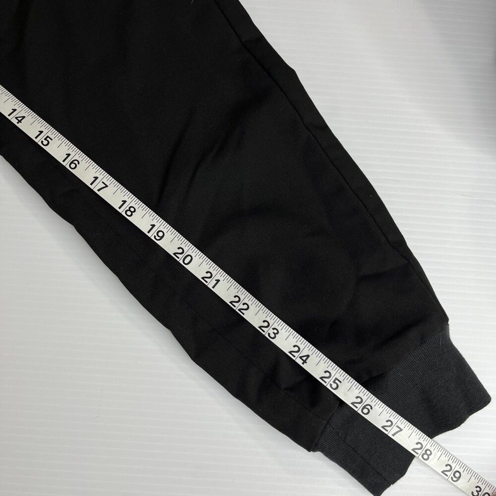 Figs Womens Scrub Set M Black Top Jogger Pants Technical Collection Stretch - Picture 8 of 12